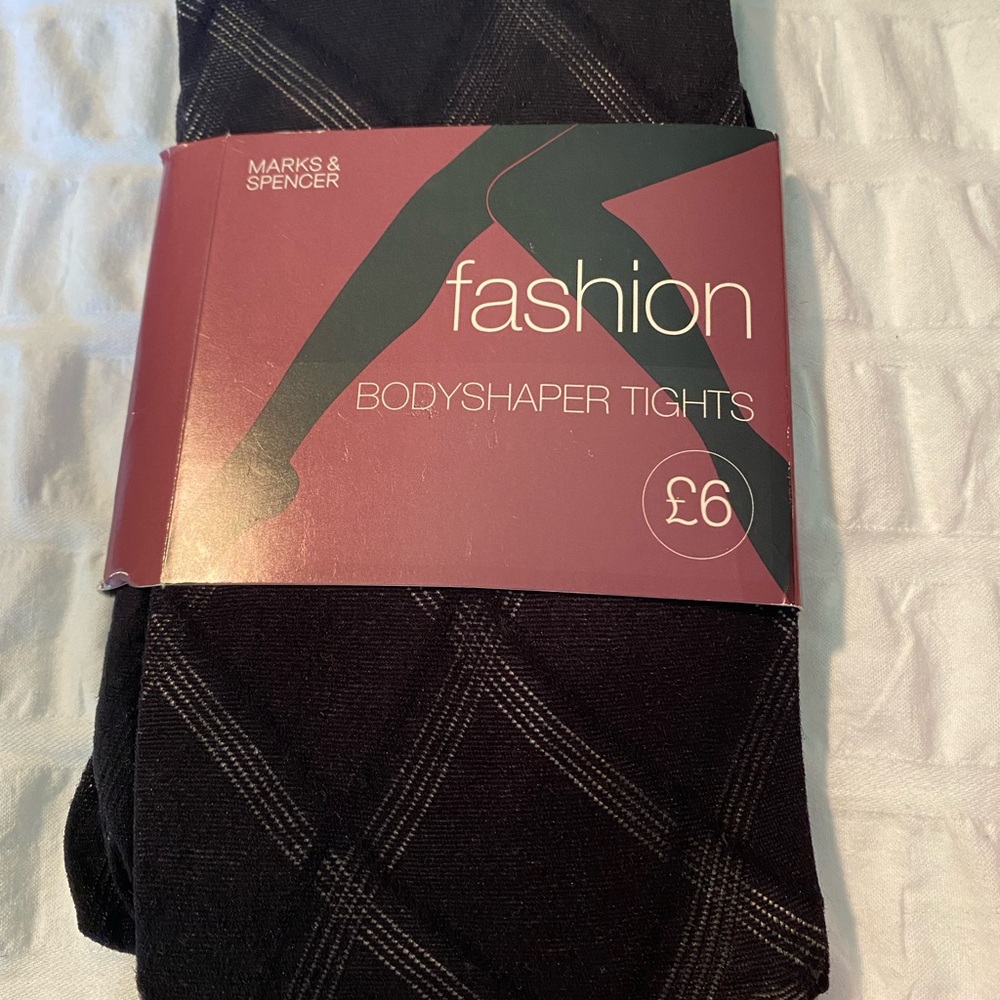 Marks & Spencer Black Bodyshaper Tights